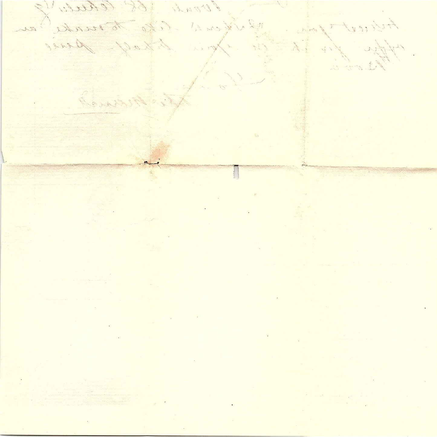 1889 Thomas Merrick Letterhead Handwritten Memo Willis R Russ MA AF4-1