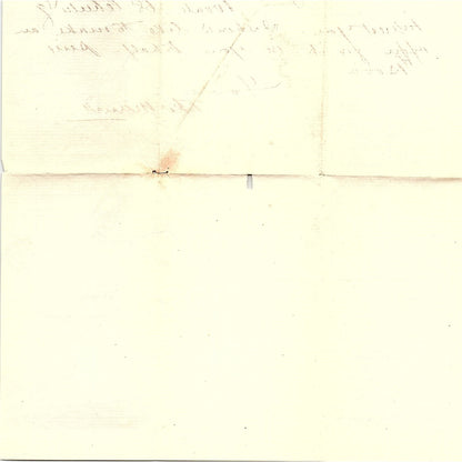 1889 Thomas Merrick Letterhead Handwritten Memo Willis R Russ MA AF4-1