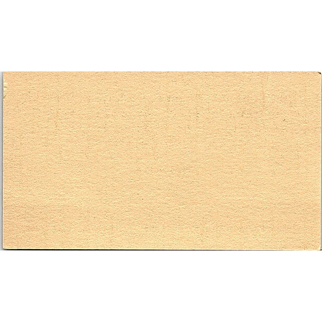 Polan Tours Fred Holmes Houston Vintage Business Card SC9-B6