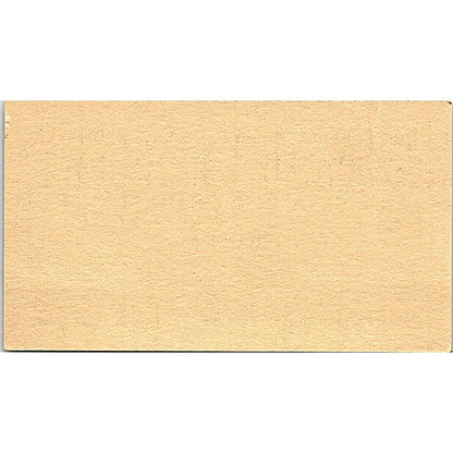 Polan Tours Fred Holmes Houston Vintage Business Card SC9-B6