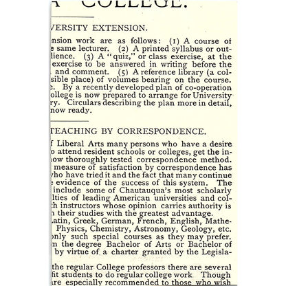 Horsford's Acid Phosphate Rumford Chemical Works Providence RI 1892 Ad AG2-M9