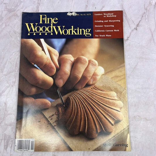 Shell Carving - Nov/Dec 1986 No 61 - Taunton's Fine Woodworking Magazine M32
