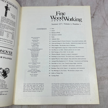 Lute Roses - Summer 1977 - Taunton's Fine Woodworking Magazine M35