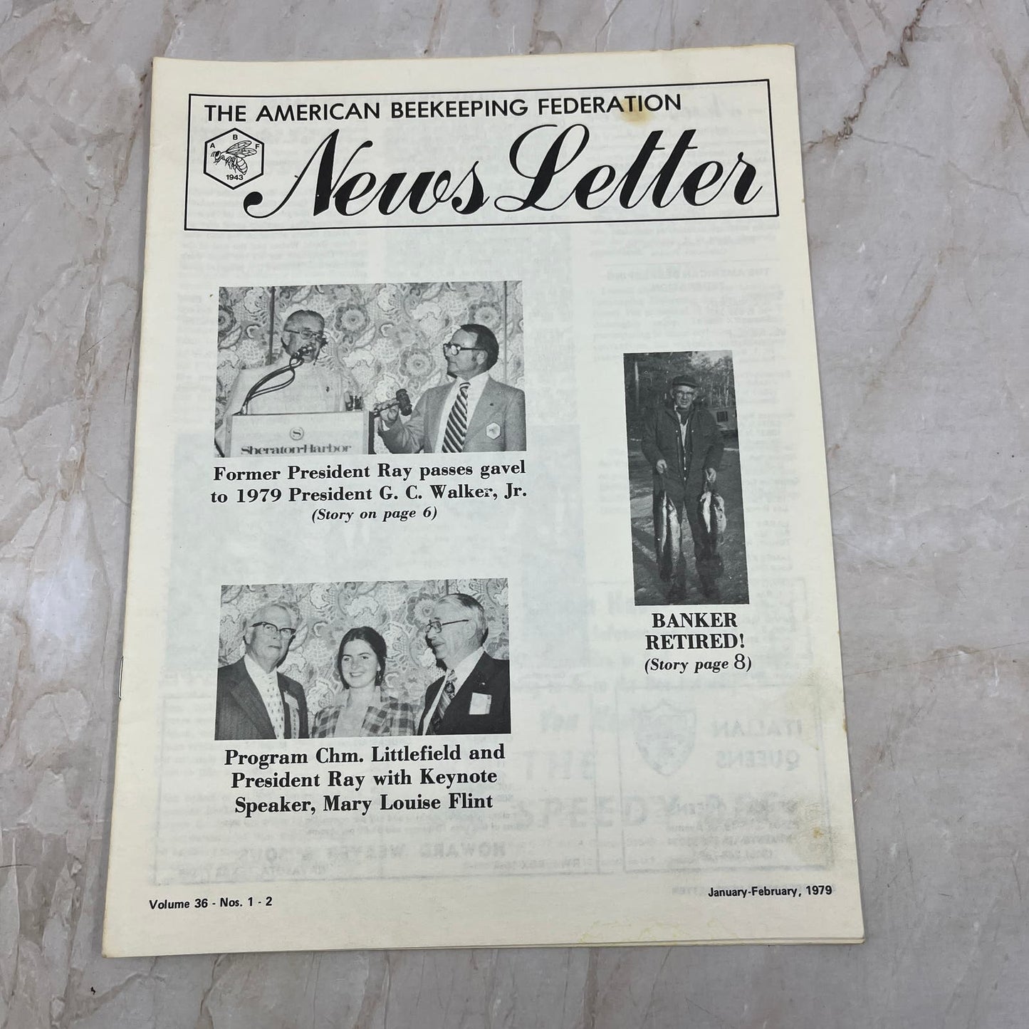 1979 Jan/Feb American Beekeeping Federation Newsletter Gainesville FL M15