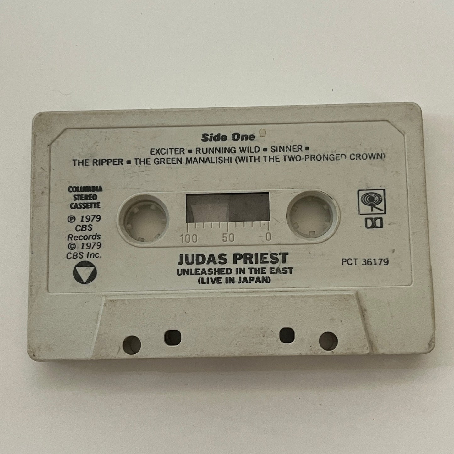 Judas Priest - Unleashed in the East Live in Japan Cassette Tape TB6-OT2