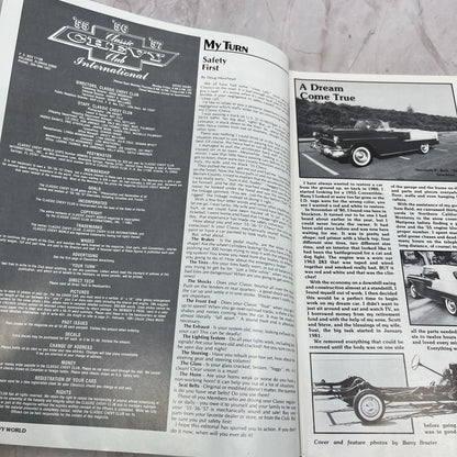 Steering Column Rebuild '55, '56, '57 Classic Chevy World Magazine Jul 1983 M30