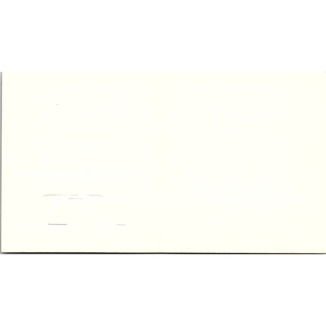 Soundesign Jim Rives Jersey City NJ Vintage Business Card SC9-B10