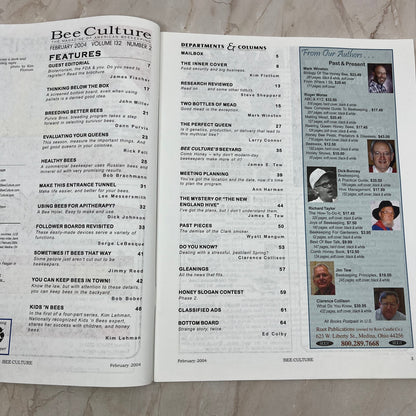 2004 Feb - Bee Culture Magazine - Bees Beekeeping Honey M9