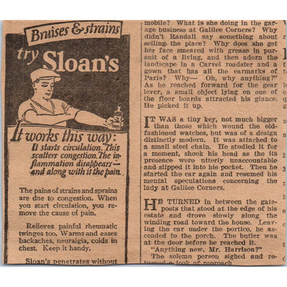 Montgomery Ward Wallpaper Book 1923 Magazine Ad Clip AE1-2