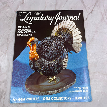 Carved Gemstone Turkey Wilmar Lapidary Museum - Lapidary Journal Feb 1973 M27