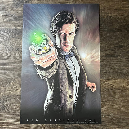 Dr. Who - Matt Smith - Ted Dastick Jr Art Poster 11x17 V7