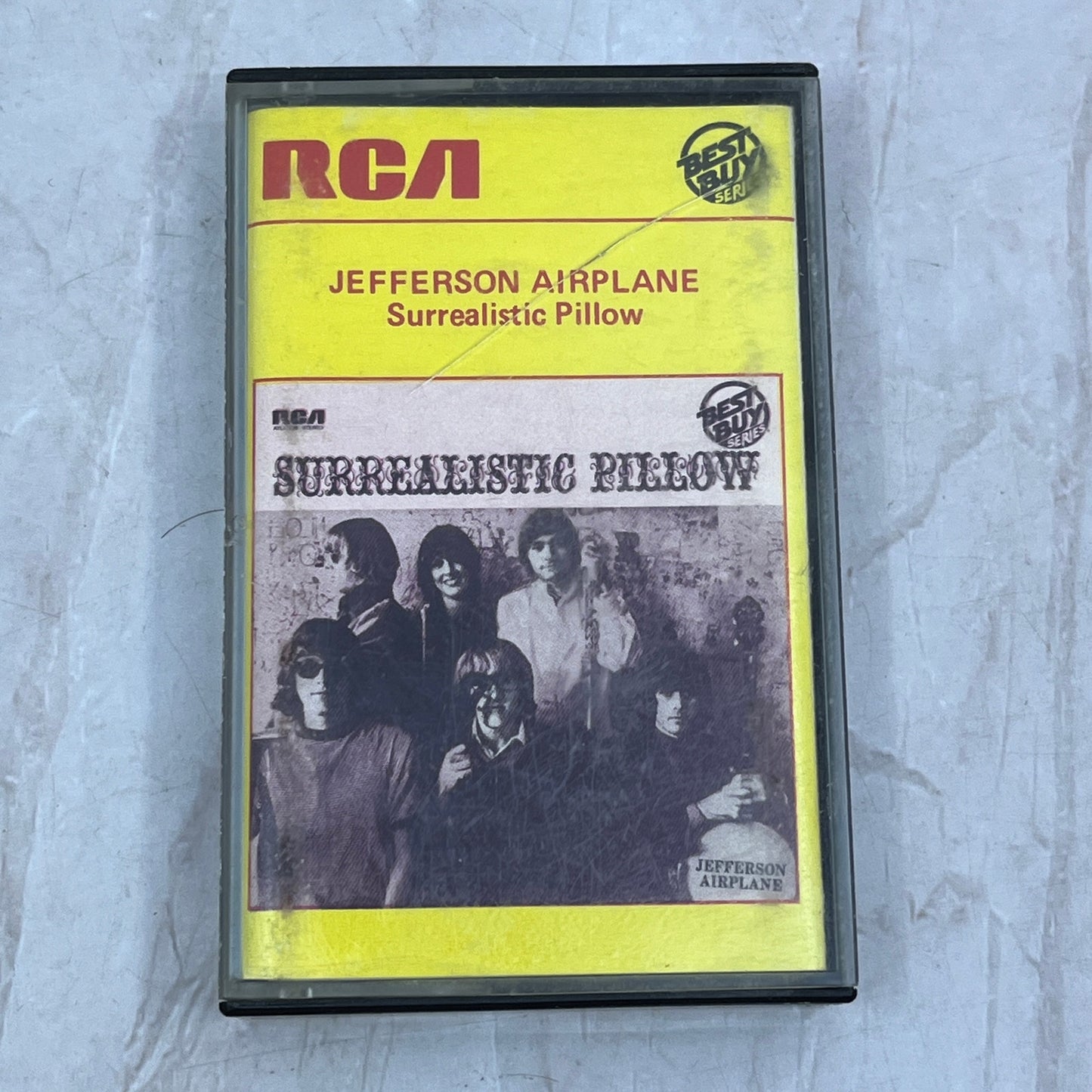 Jefferson Airplane Surrealistic Pillow Cassette Tape Ti5-CT3