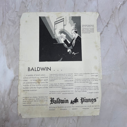 1931 Sept The Etude Magazine Cover Only - Child Playing Trumpet FL6-1