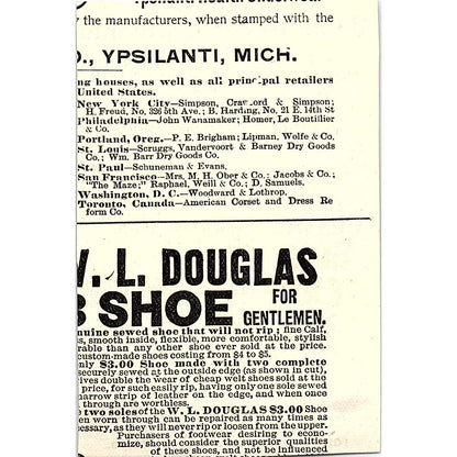 The Holmes Co Union Suits Undergarments Annie Jenness Miller Boston 1892 AG2-M9