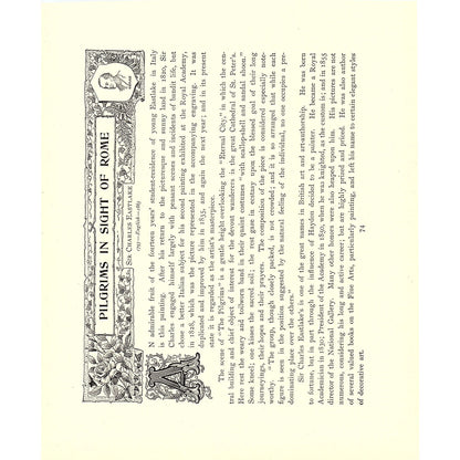 Peter Delivered From Prison - Raphael - 1898 Litho Art Print D19