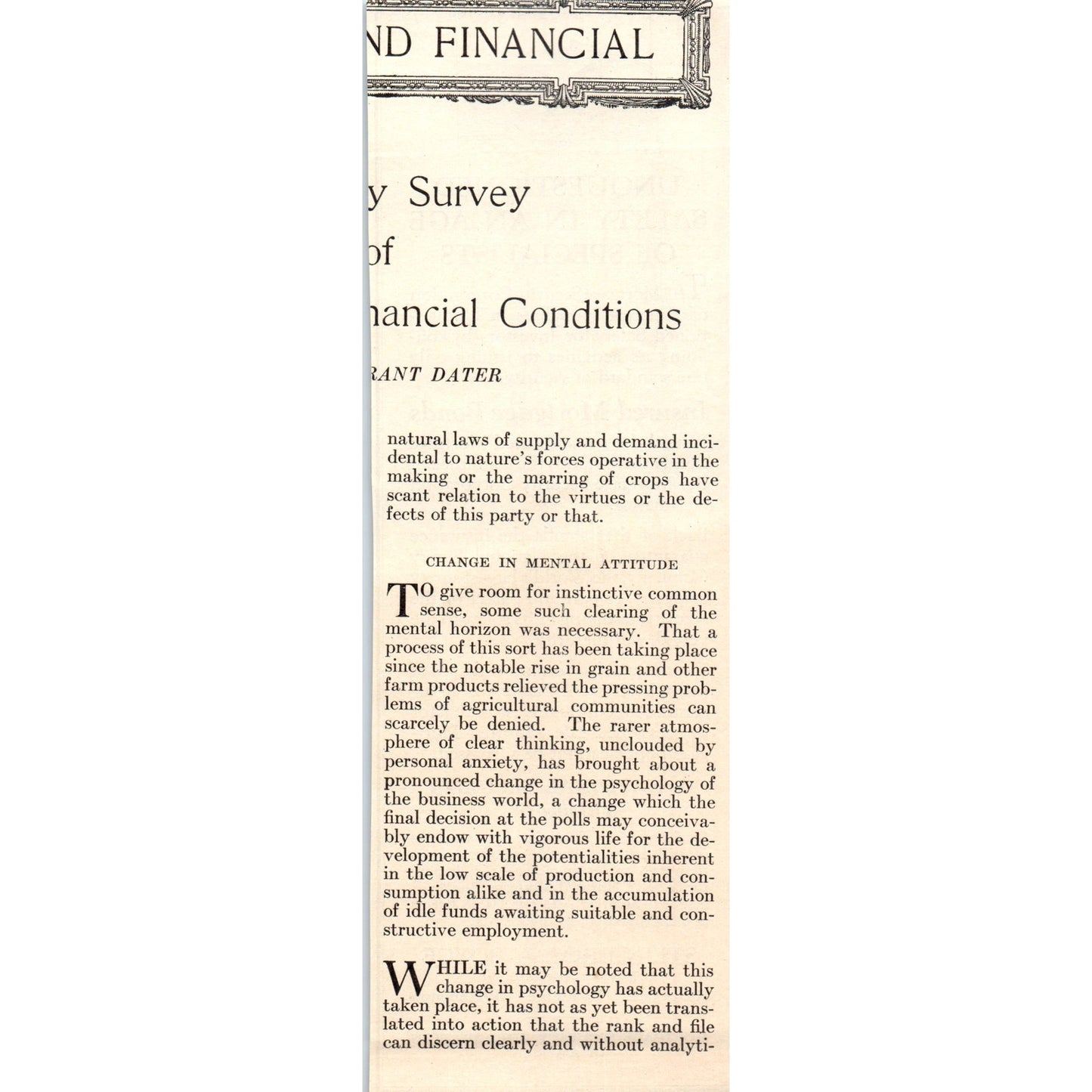 Stein Bros. & Boyce Mortgage Security 1924 Magazine Ad AF2-A1