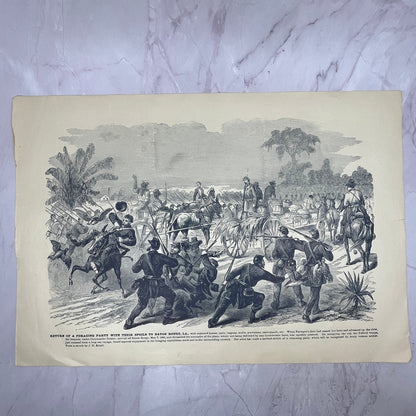 Battle of Frazier's Farm Charles City, Baton Rouge Foraging Party 1894 V14-5