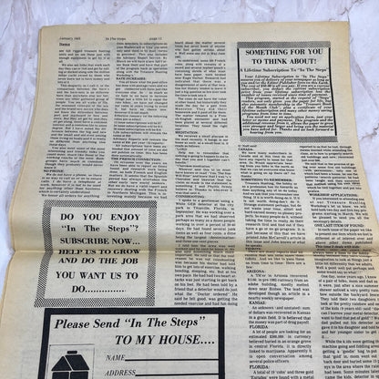1982 Jan - In the Steps of the Treasure Hunter Newspaper - Indiantown FL M11