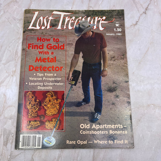 1983 Jan - Lost Treasure Magazine - Treasure Hunting Gold Prospecting M15