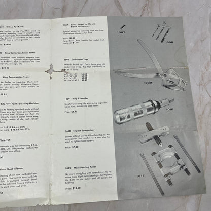 Vintage Burco Chain Saw Specialties Homelite Approved Tools Leaflet AE4