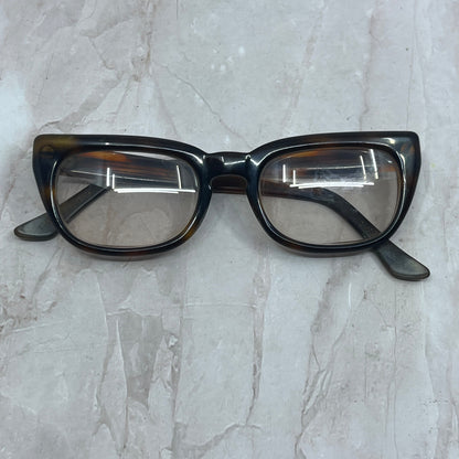 Vintage Victory Tortoise Acrylic Cat Eye Sunglasses Eyeglasses Frames TG7-G5-8