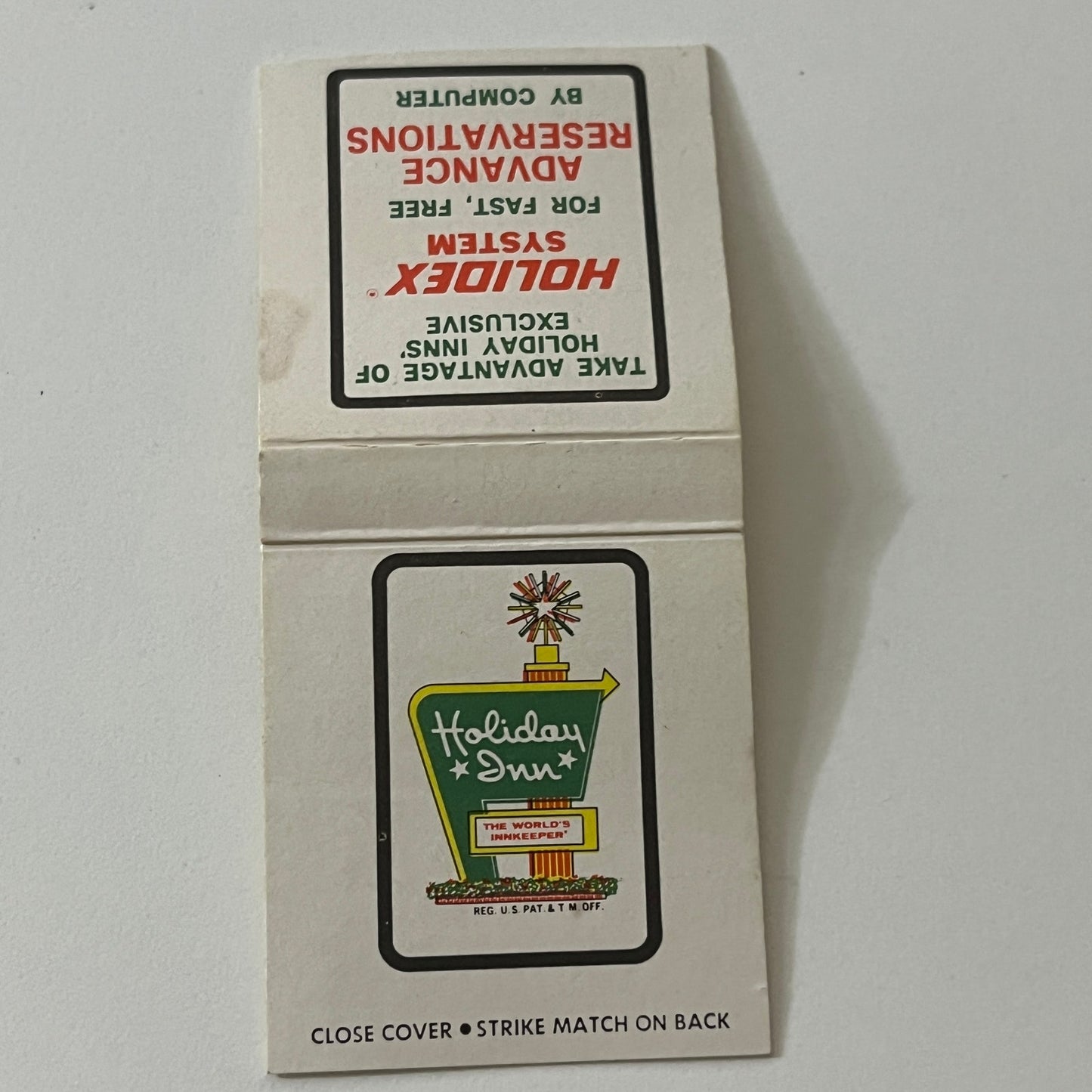 Holiday Inn Kissimmee FL Holidex Vintage Matchbook TB6-MB2-11