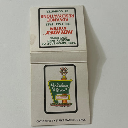 Holiday Inn Kissimmee FL Holidex Vintage Matchbook TB6-MB2-11