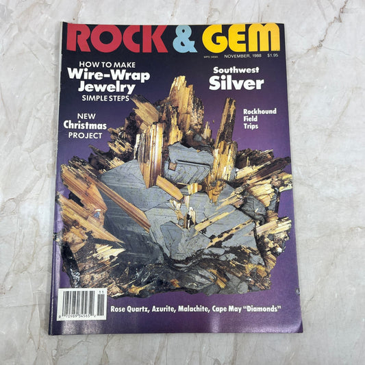 1988 Nov - Rock & Gem Magazine Southwest Silver Cape May Diamonds M20