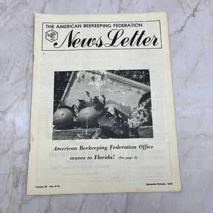 1978 Sep/Oct American Beekeeping Federation Newsletter Gainesville FL M15