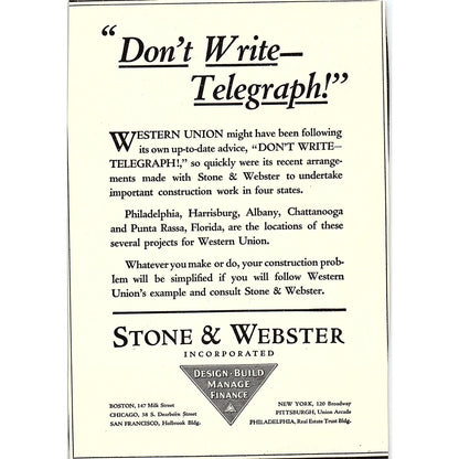 Welte Philharmonic Residence Pipe Organ 53rd Street New York NY c1920 Ad AF8-8