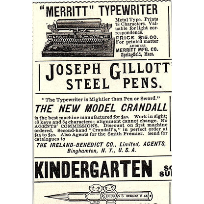 Chicago, Rock Island & Pacific E. St. John W.I. Allen Jno. Sebastian Ad AG2-M11