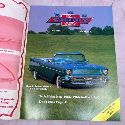 In-Dash A/C - '55, '56, '57 Classic Chevy World Magazine - May 1990 M31