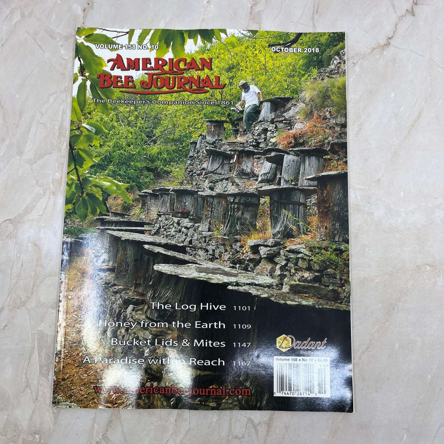 2018 Oct American Bee Journal Magazine Bees Beekeeping Honey M8