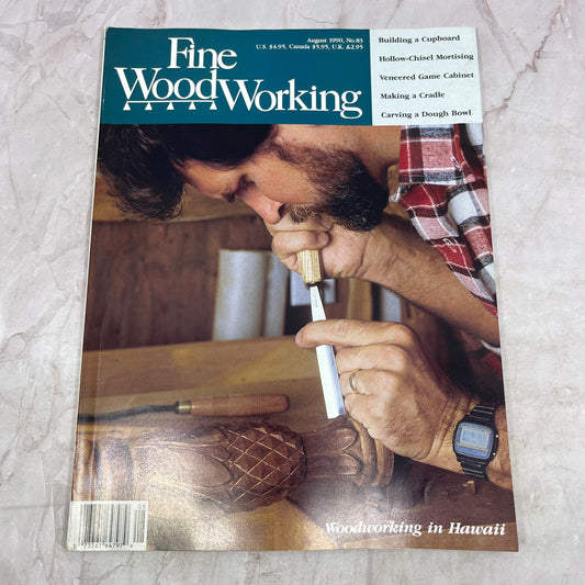 Woodworking in Hawaii - Aug 1990 No 83 - Taunton's Fine Woodworking Magazine M34