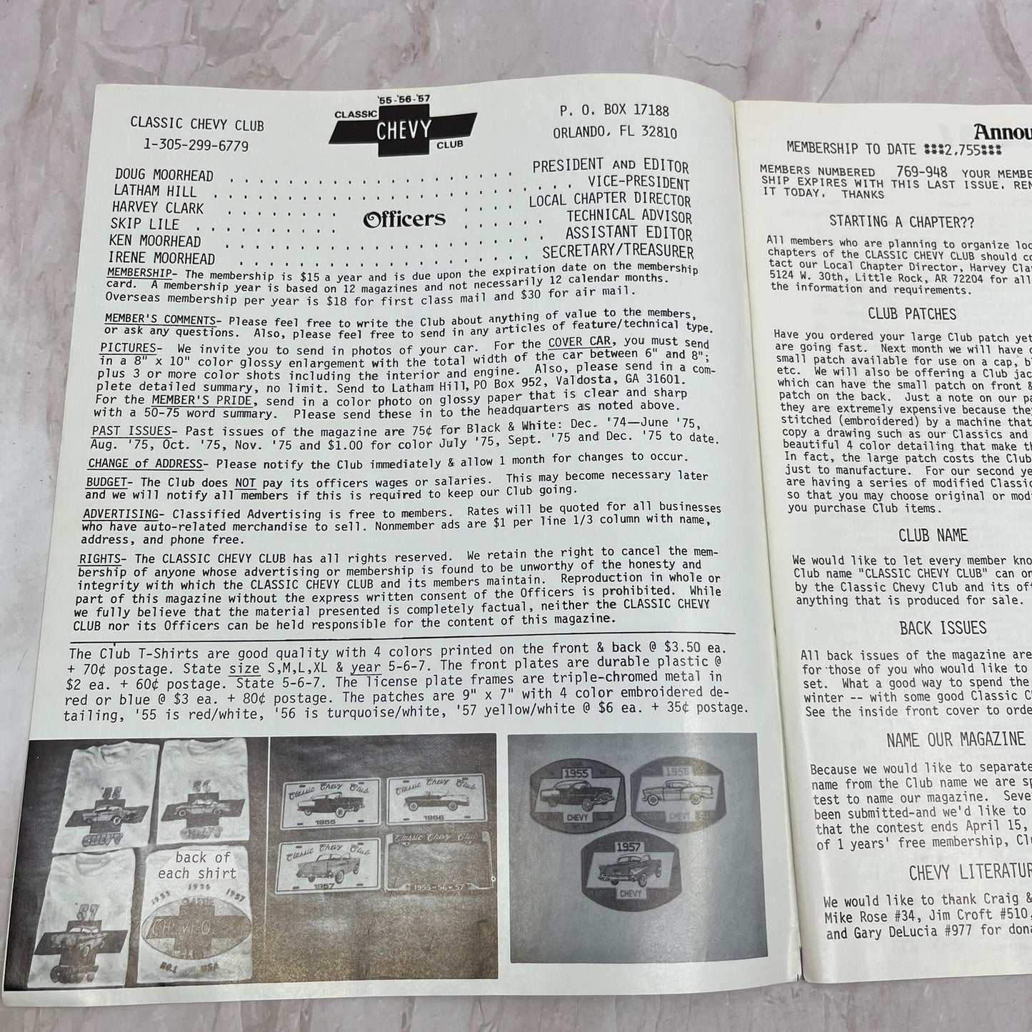 Two-Tone Combinations - '55, '56, '57 Classic Chevy World Magazine Mar 1976 M29