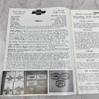 Two-Tone Combinations - '55, '56, '57 Classic Chevy World Magazine Mar 1976 M29