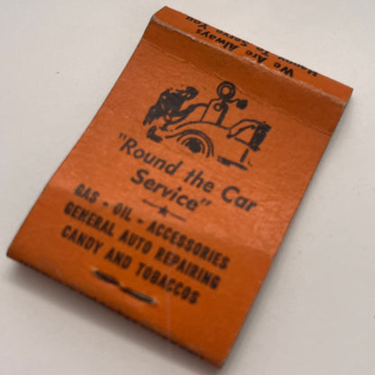 Gowdy's Service Station Tommy Carpenter Bolton CT Vtg Matchbook Cover TB8-MB-6