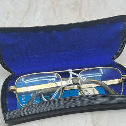 Vintage Benson's 12k GF Aviator Glasses Eyeglasses Frames 5 3/4 England SB8