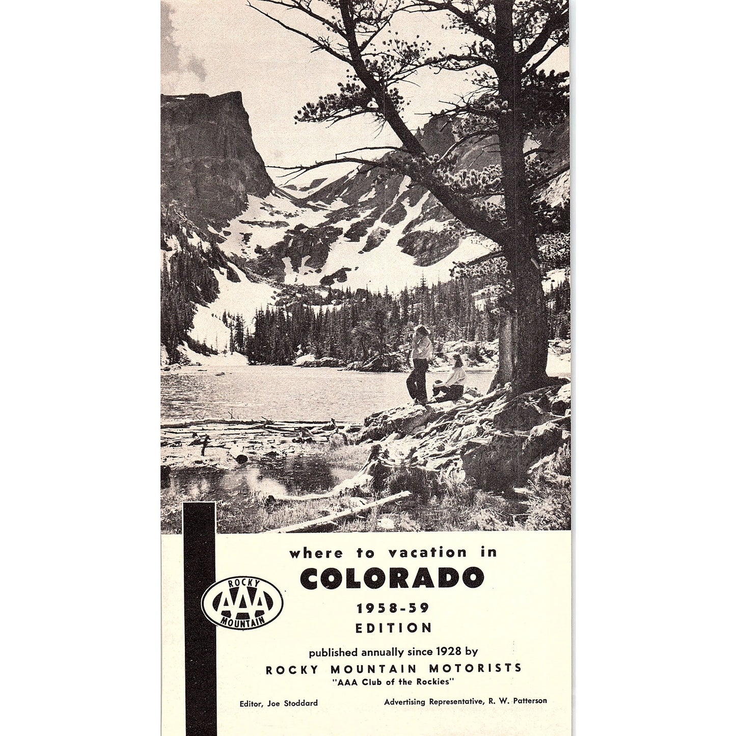 Gray Line Bus Tours of Colorado Rocky Mountain Motor Co 1958 Ad AG1-8