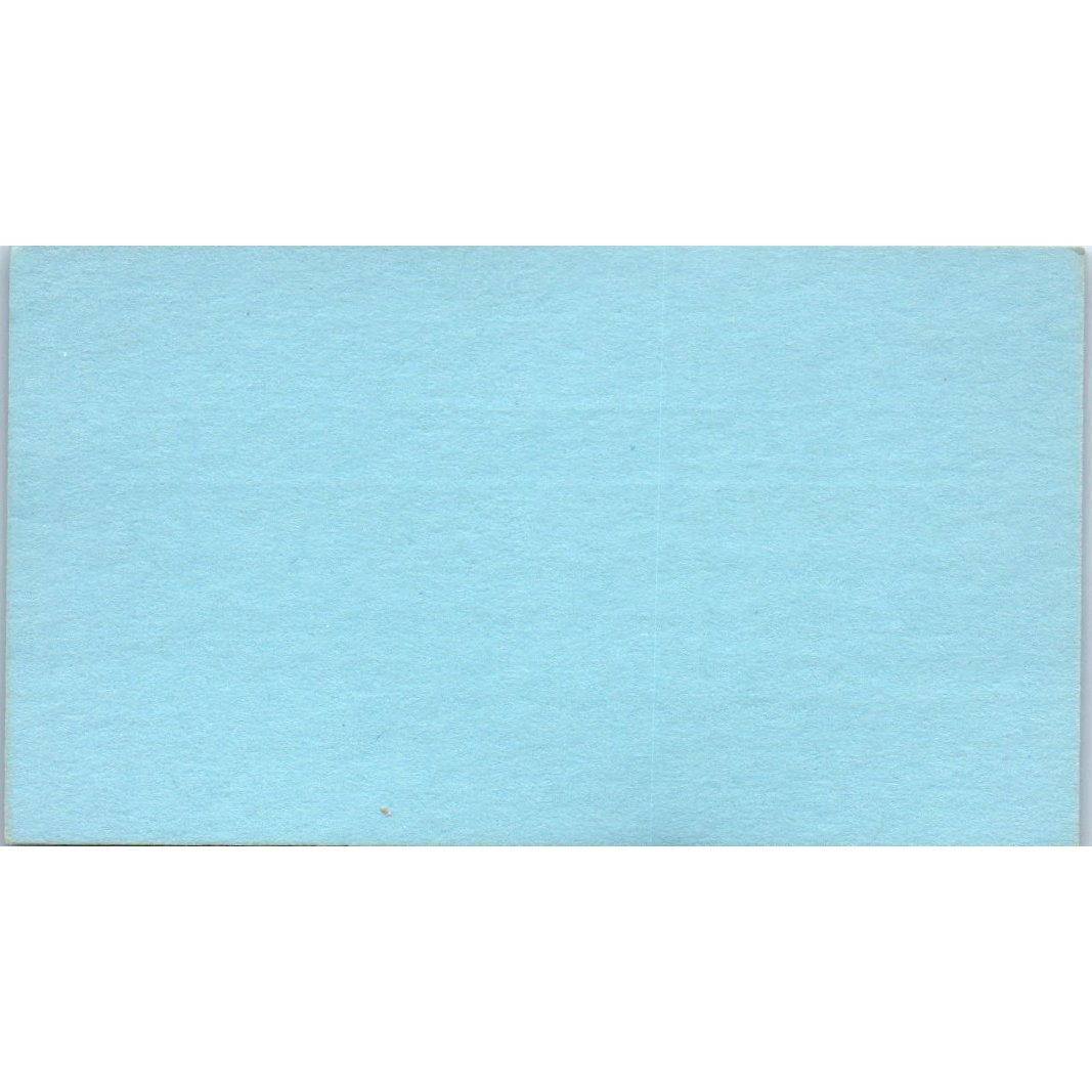 Al Beisel's Printing Service Santa Ana Heights CA Vintage Business Card SD4-B3