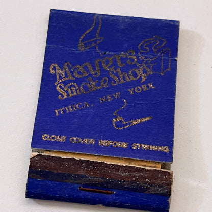 Mayers Smoke Shop Ithaca NY Vintage Matchbook Cover TB8-MB3-2