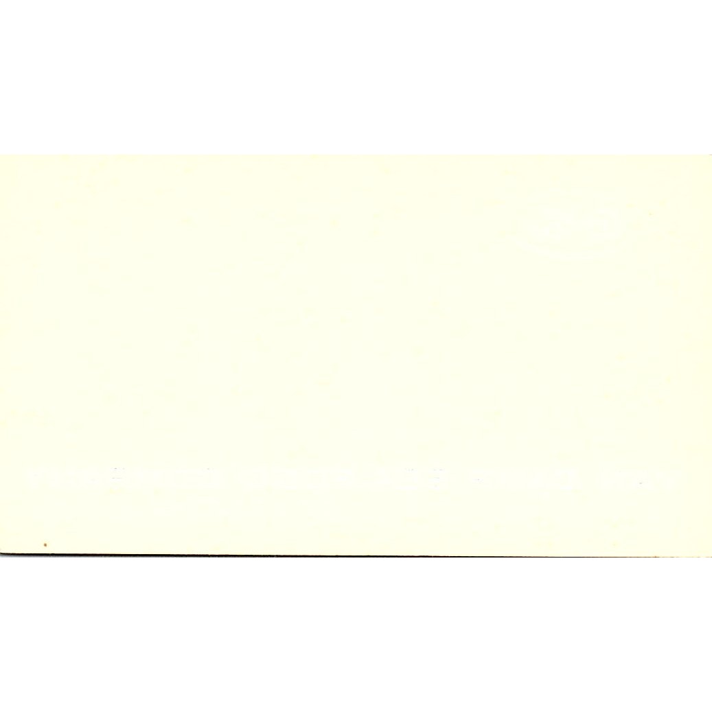 Chicken of the Sea Van Camp Seafood Co Long Beach Vintage Business Card SD9-B11