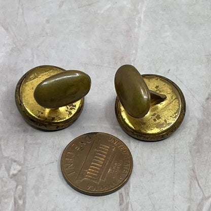 Vintage Set of 2 Equestrian Horse Racing Dressage Cufflinks Cuff Links SF4