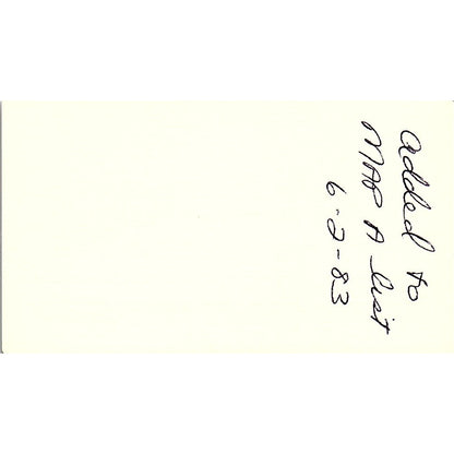 James R Walker CPA Houston Vintage Business Card SD9-B1