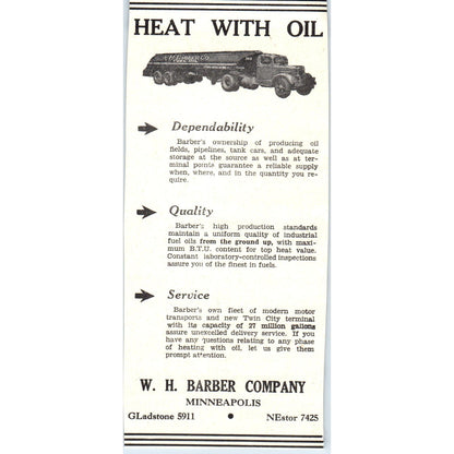 W.H. Barber Co Minneapolis, National Butter Co St. Paul Dubuque 1953 Ad AE9-DC1
