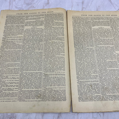 June 15 1889 The Leisure Hour Library - From the Earth to the Moon TG8-Z