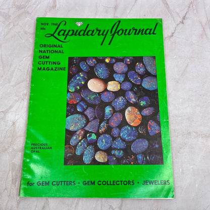 Precious Australian Opal - Lapidary Journal Magazine - Nov 1968 M22