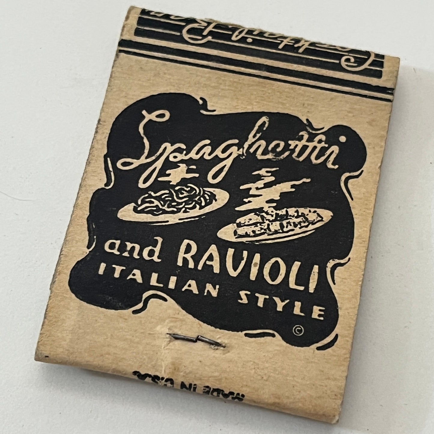 The Wishing Well Ernie Antonacci Springfield IL Vtg Matchbook Cover TB8-MB-10