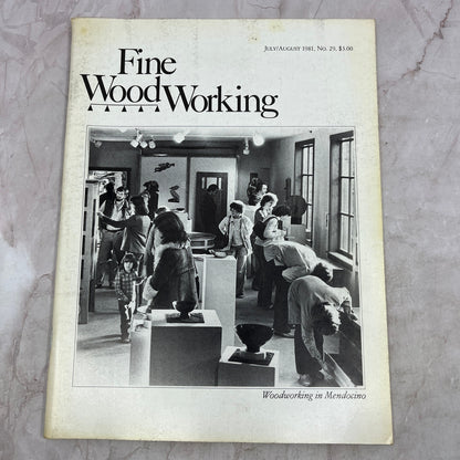 Woodworking in Mendocino - Jul/Aug 1981 No 29 - Fine Woodworking Magazine M33