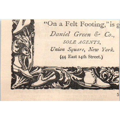 Emerson Piano Co Boston New York 1892 Magazine Ad AK6-M2